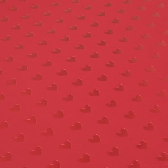 30 Pack: Red Foil Hearts Paper by Recollections™, 12" x 12"